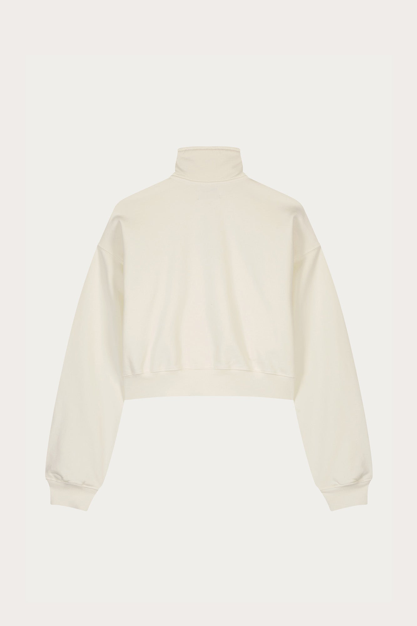 Runyon Cropped Quarter-Zip Sweatshirt