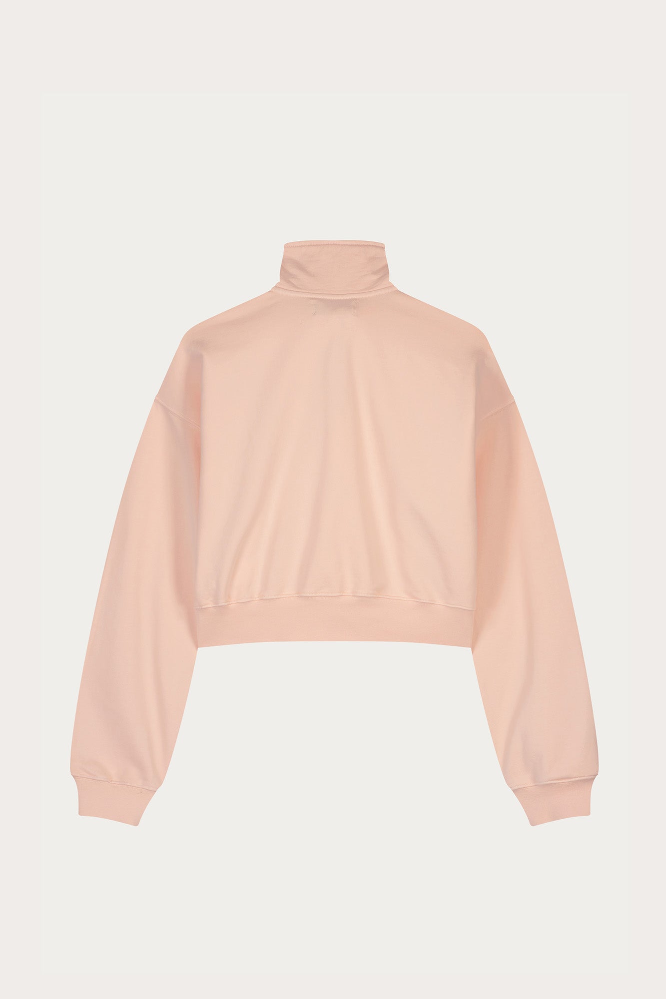 Runyon Cropped Quarter-Zip Sweatshirt